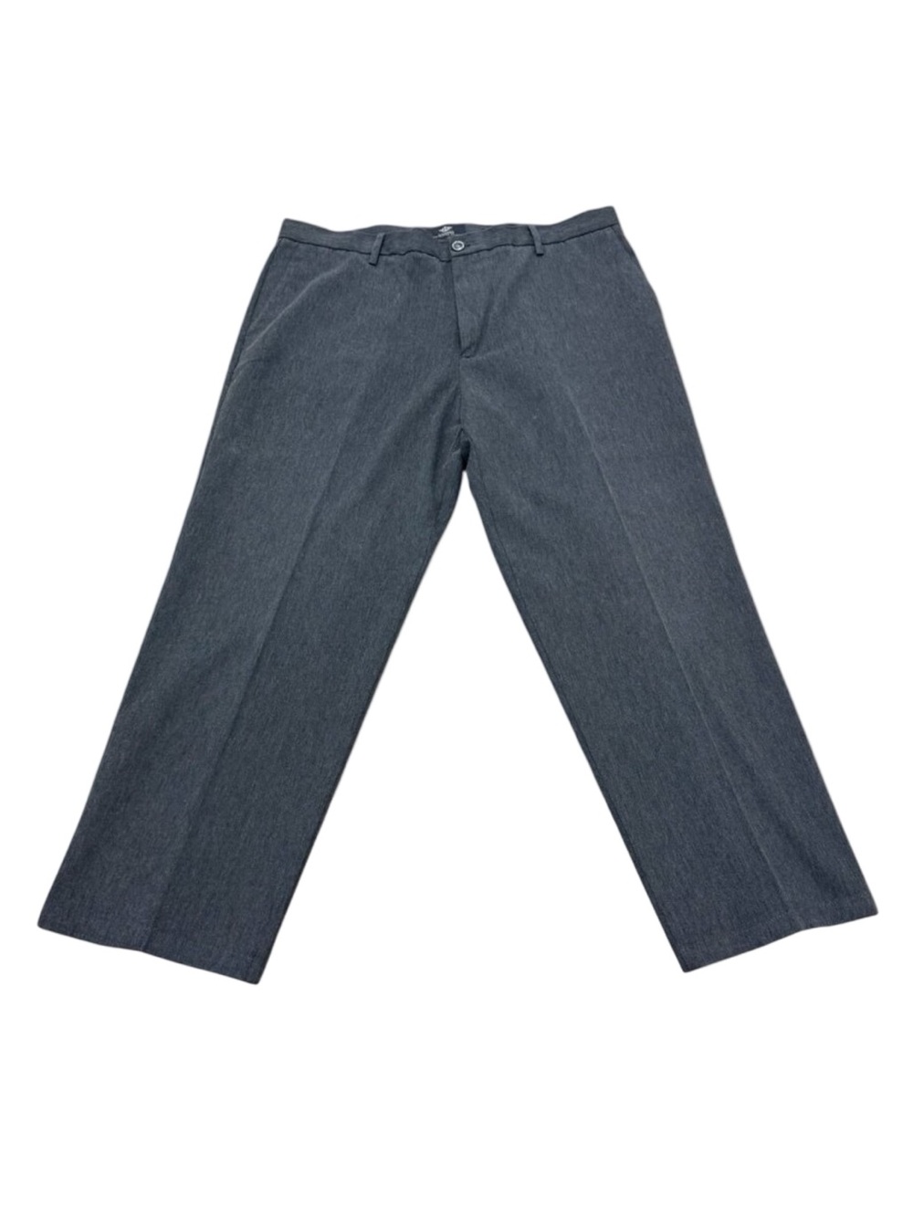 Vintage Dockers Signature Khakis Grey Pleated Slacks Mens 38x29 Y2K